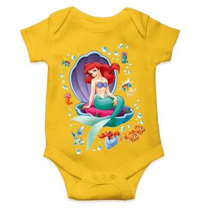 Princess Cartoon Rompers for Baby Girl- FunkyTeesClub