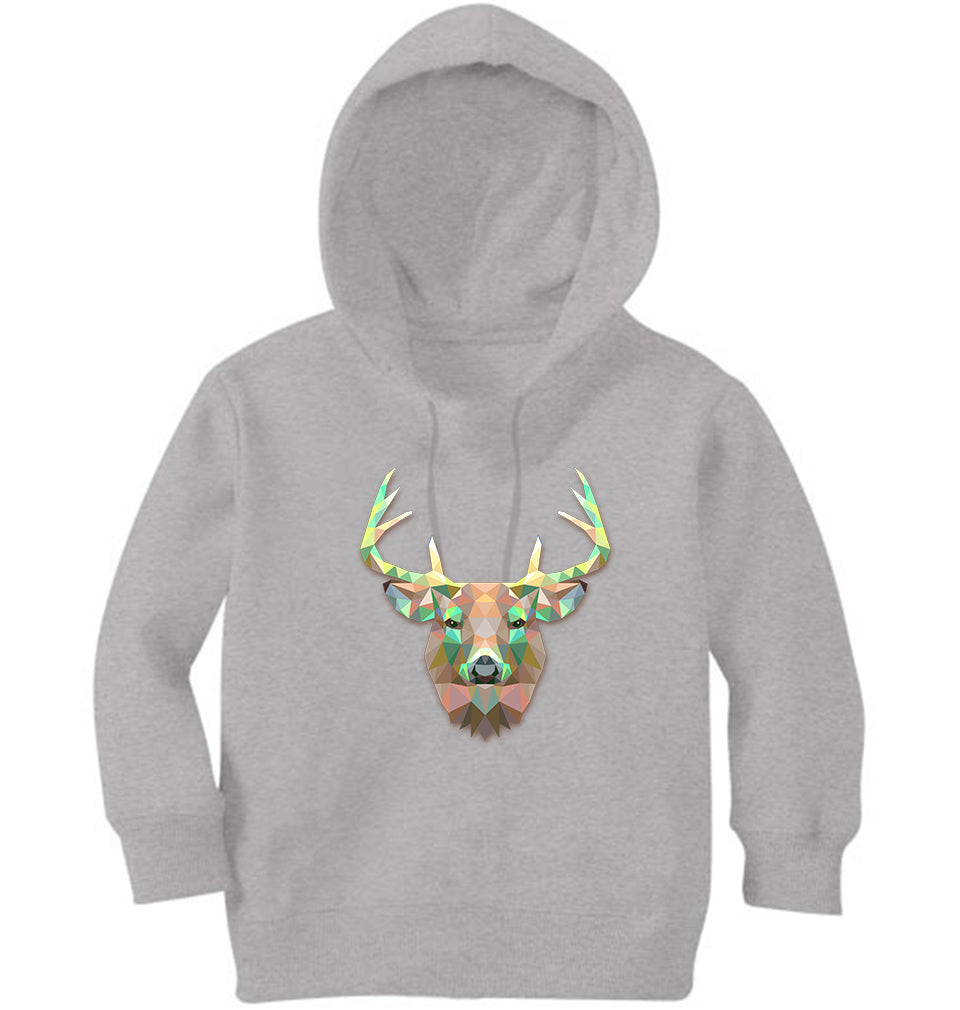 TRIANGLE DEER Girl Hoodies-FunkyTeesClub