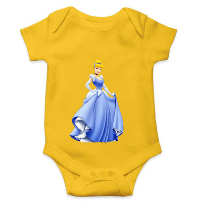 Princess Cartoon Rompers for Baby Girl- FunkyTeesClub