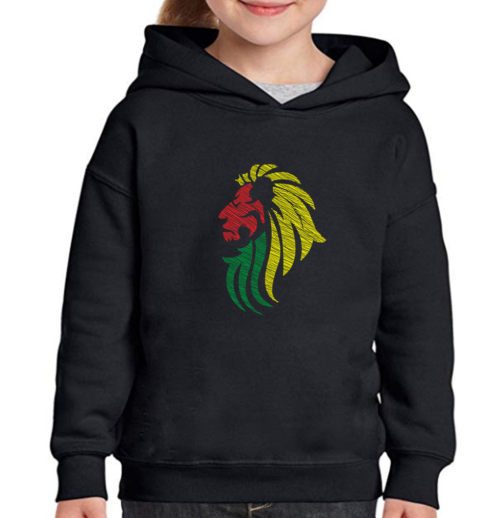 Lion Girl Hoodies-FunkyTeesClub