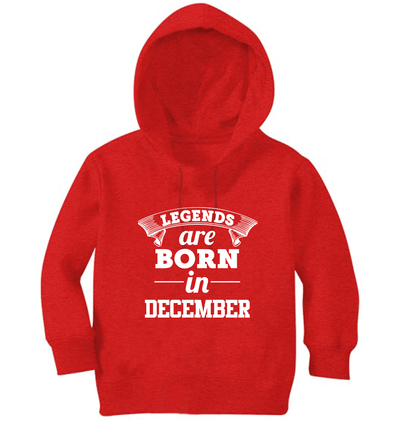 Legends are Born in December Boy Hoodies-FunkyTeesClub