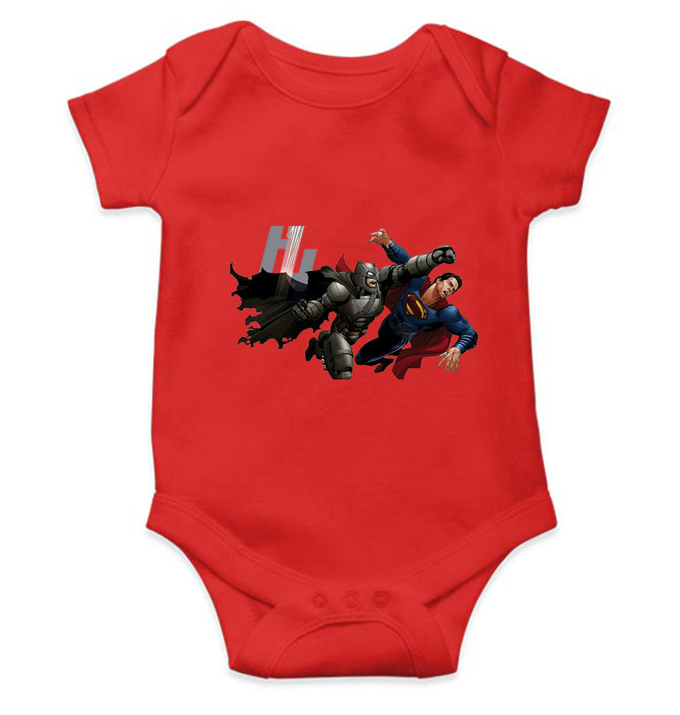 Superhero Cartoon Rompers for Baby Girl- FunkyTeesClub
