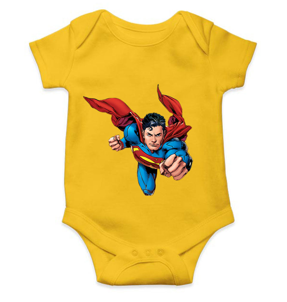 Superhero Cartoon Rompers for Baby Girl- FunkyTeesClub
