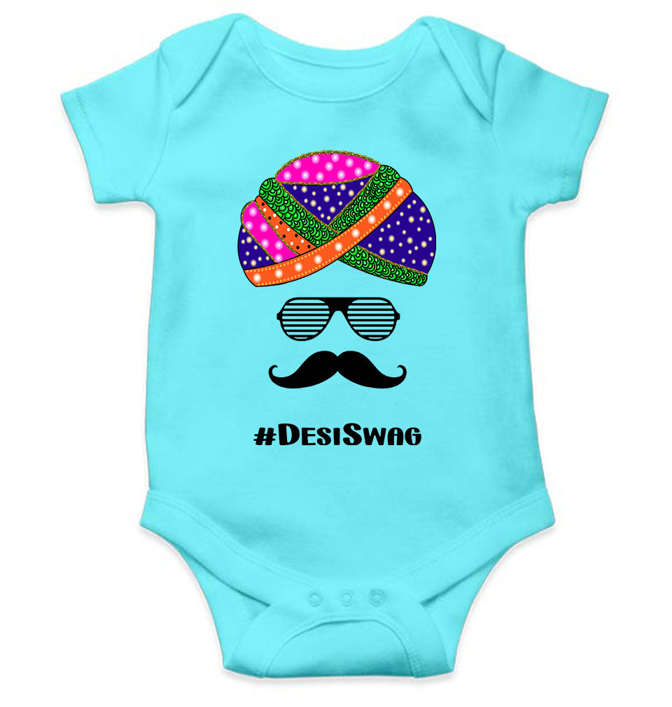 Desi Swag Navratri Rompers for Baby Boy- FunkyTeesClub