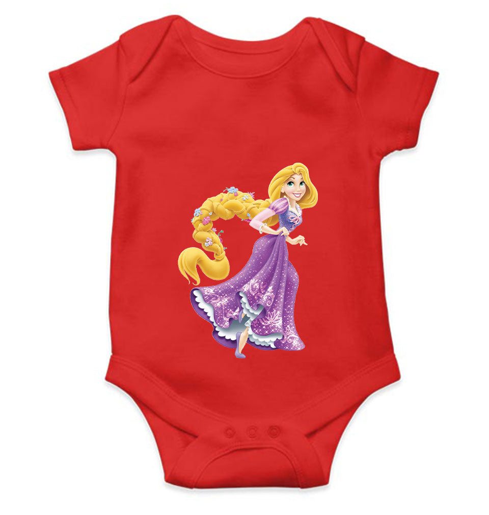 Princess Cartoon Rompers for Baby Girl- FunkyTeesClub