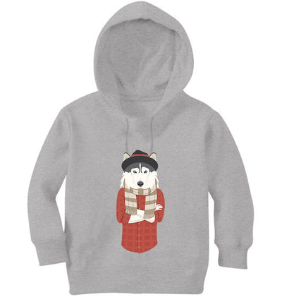 Hipster Wolf Girl Hoodies-FunkyTeesClub