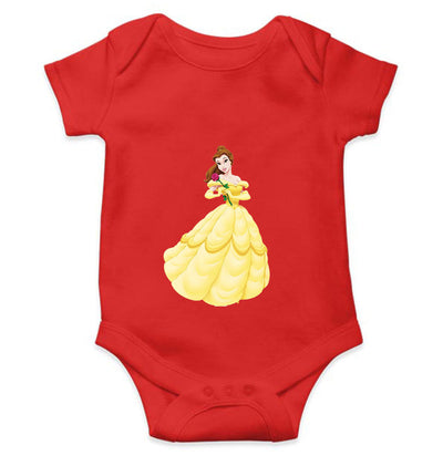 Princess Cartoon Rompers for Baby Girl- FunkyTeesClub