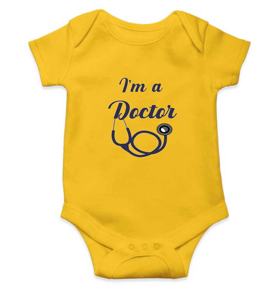 Future Doctor Rompers for Baby Girl- FunkyTeesClub