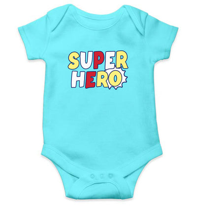 Super Heros Rompers for Baby Girl- FunkyTeesClub