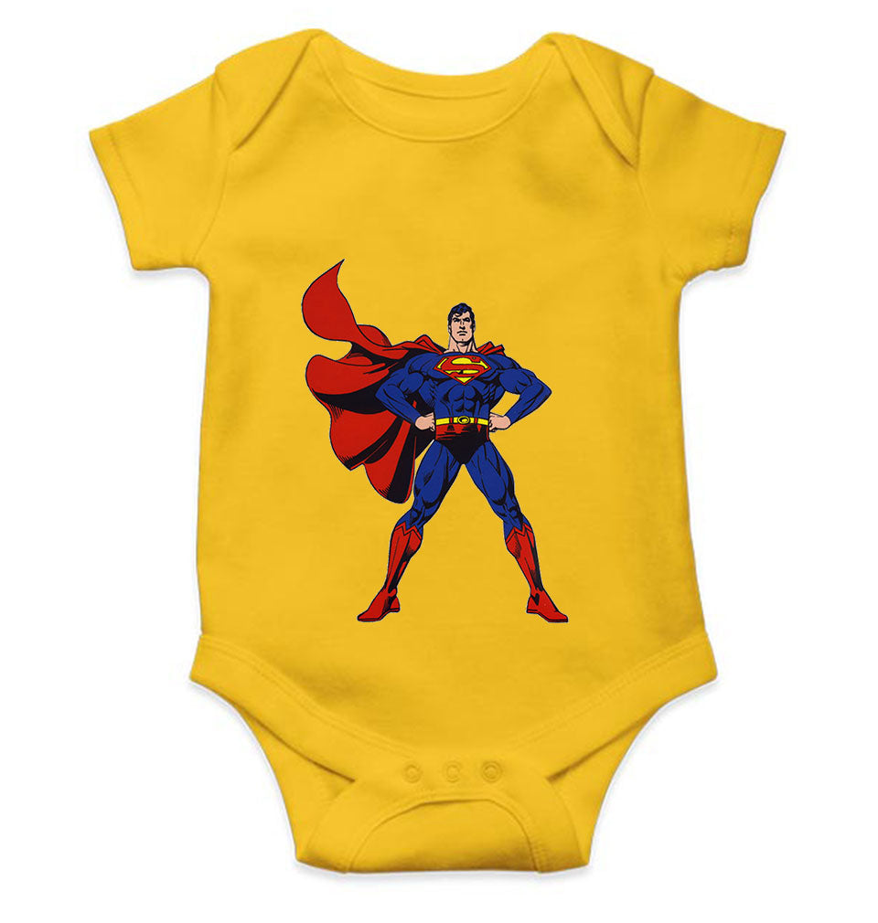 Superhero Cartoon Rompers for Baby Girl- FunkyTeesClub