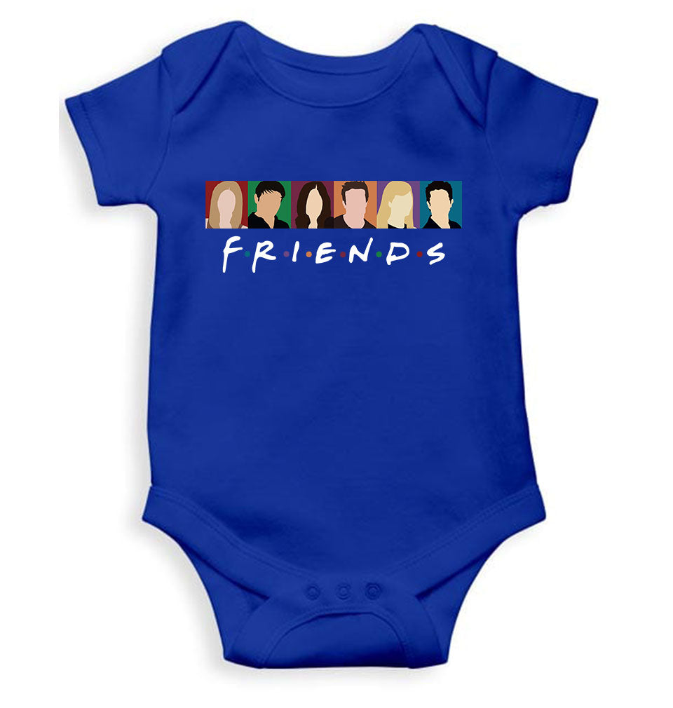 F.R.I.E.N.D.S Friends Web Series Rompers for Baby Girl- FunkyTeesClub