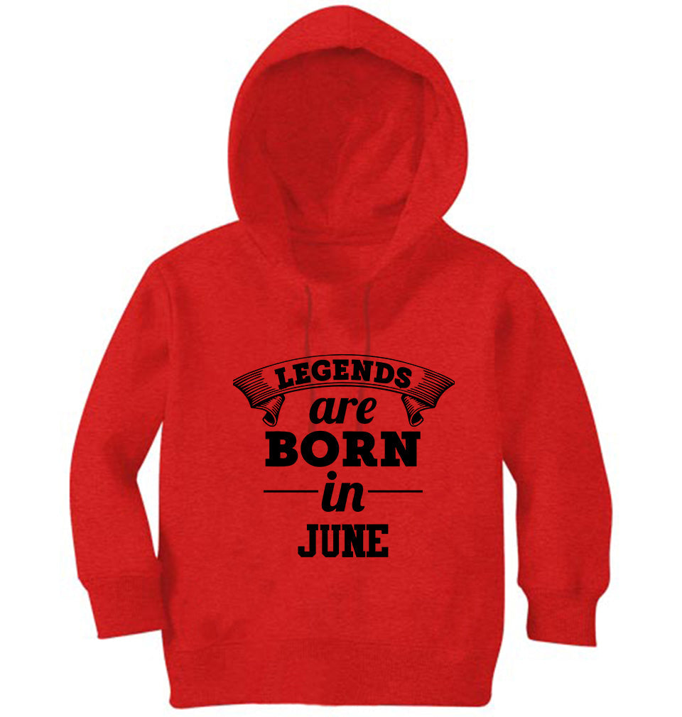 Legends are Born in June Boy Hoodies-FunkyTeesClub
