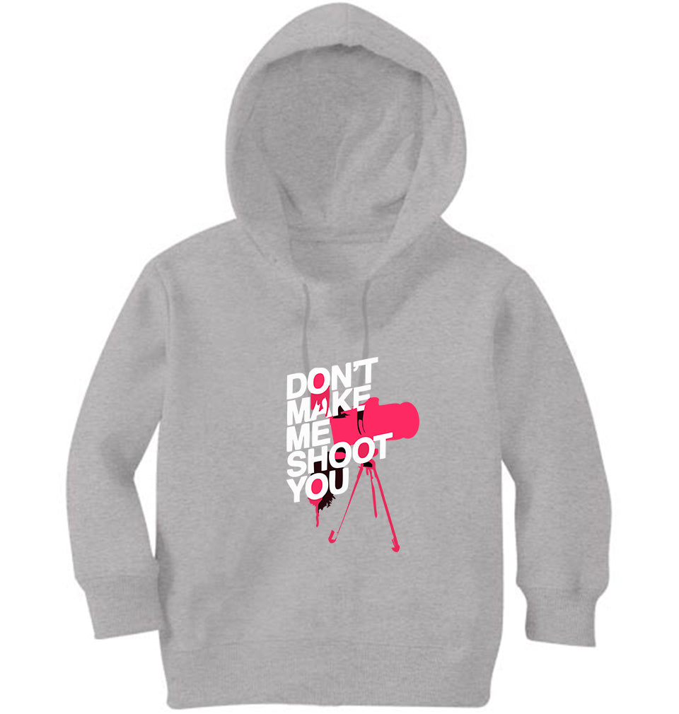 Don't Make Me Shoot U Girl Hoodies-FunkyTeesClub