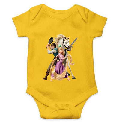 Cute Princess Cartoon Rompers for Baby Girl- FunkyTeesClub