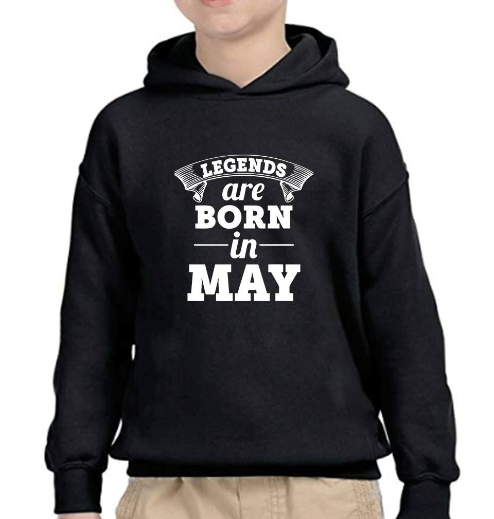 Legends are Born in May Boy Hoodies-FunkyTeesClub