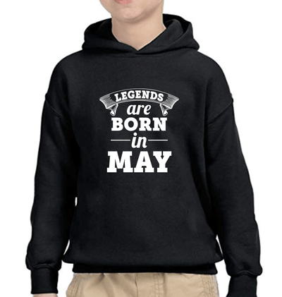 Legends are Born in May Boy Hoodies-FunkyTeesClub