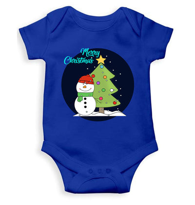 Merry Christmas Rompers for Baby Girl- FunkyTeesClub