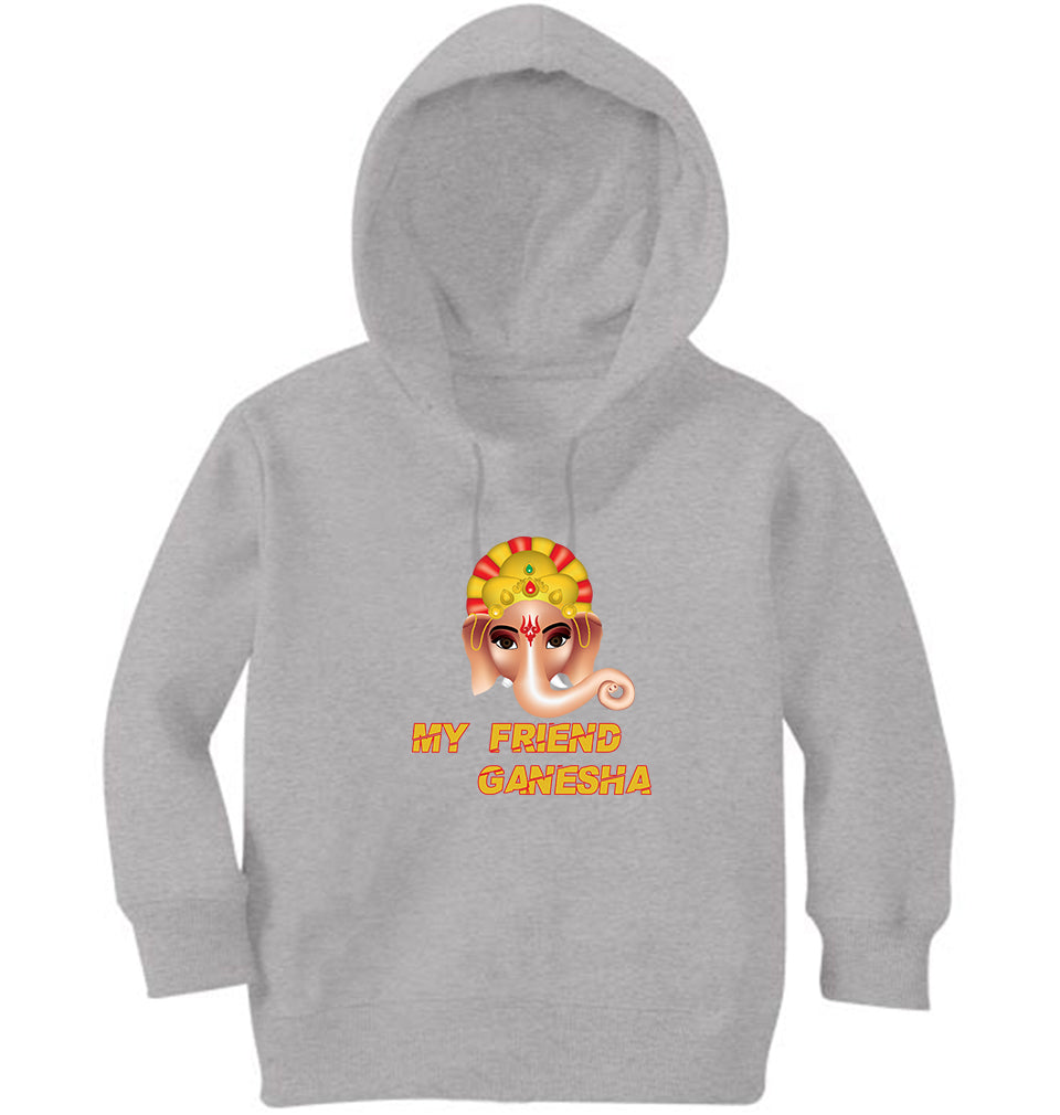 My Friend Ganesha Girl Hoodies-FunkyTeesClub