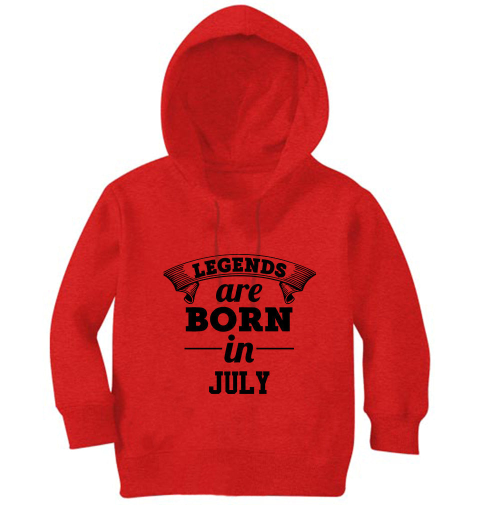 Legends are Born in July Girl Hoodies-FunkyTeesClub
