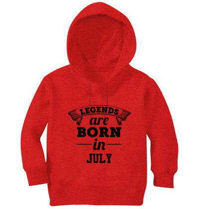 Legends are Born in July Girl Hoodies-FunkyTeesClub