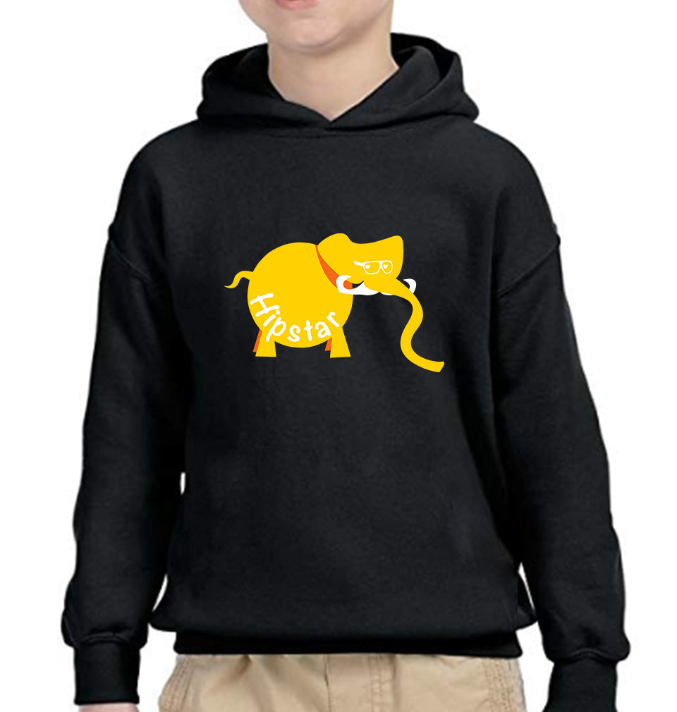 Hipster Elephant Boy Hoodies-FunkyTeesClub