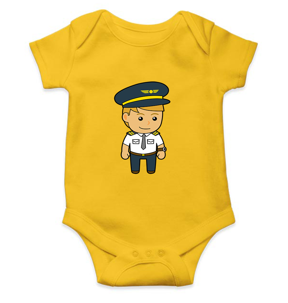 Future Pilot Rompers for Baby Girl- FunkyTeesClub