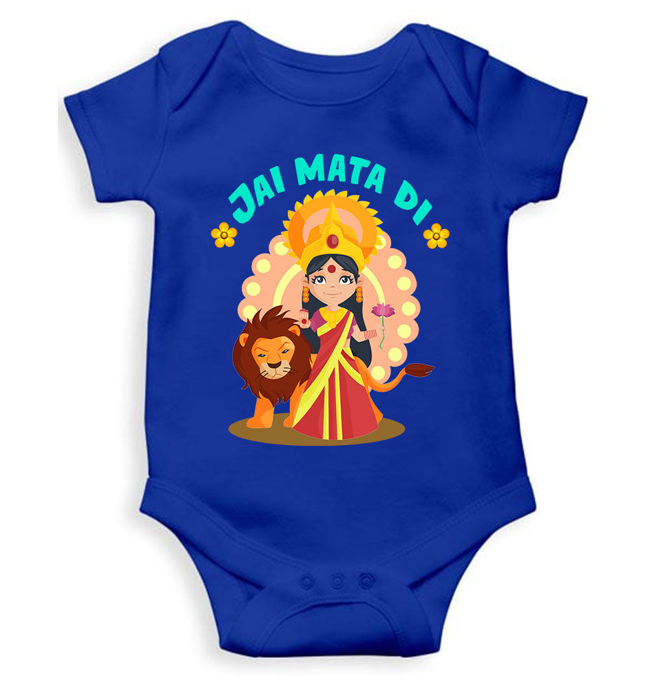 Jai Mata Di Navratri Rompers for Baby Girl- FunkyTeesClub