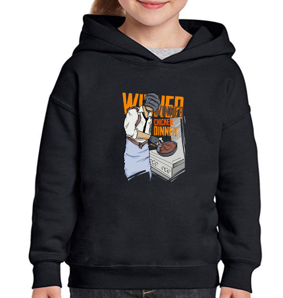 PUBG Winner Winner Chicken Dinner Girl Hoodies-FunkyTeesClub