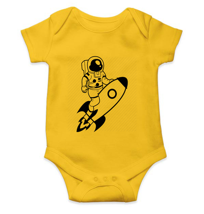 Future Astronaut Rompers for Baby Girl- FunkyTeesClub