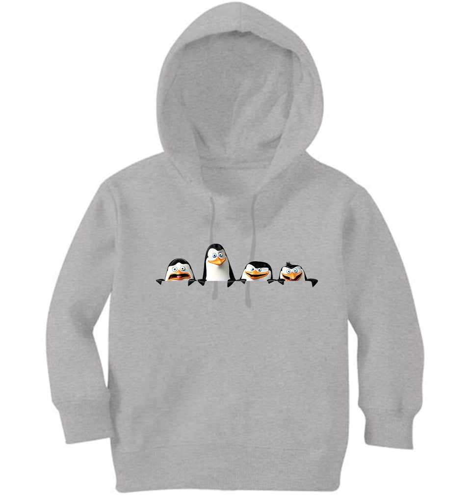 Penguins Looking Girl Hoodies-FunkyTeesClub