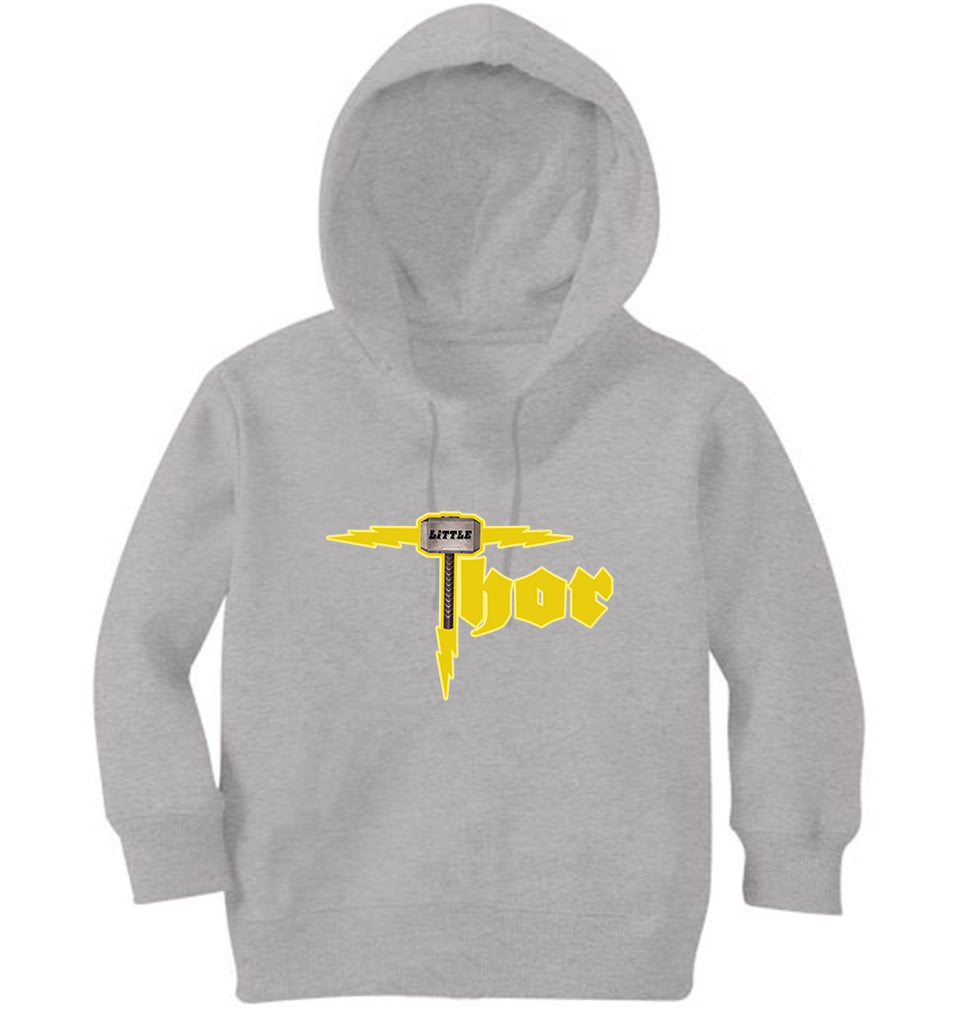 Little Thor Girl Hoodies-FunkyTeesClub