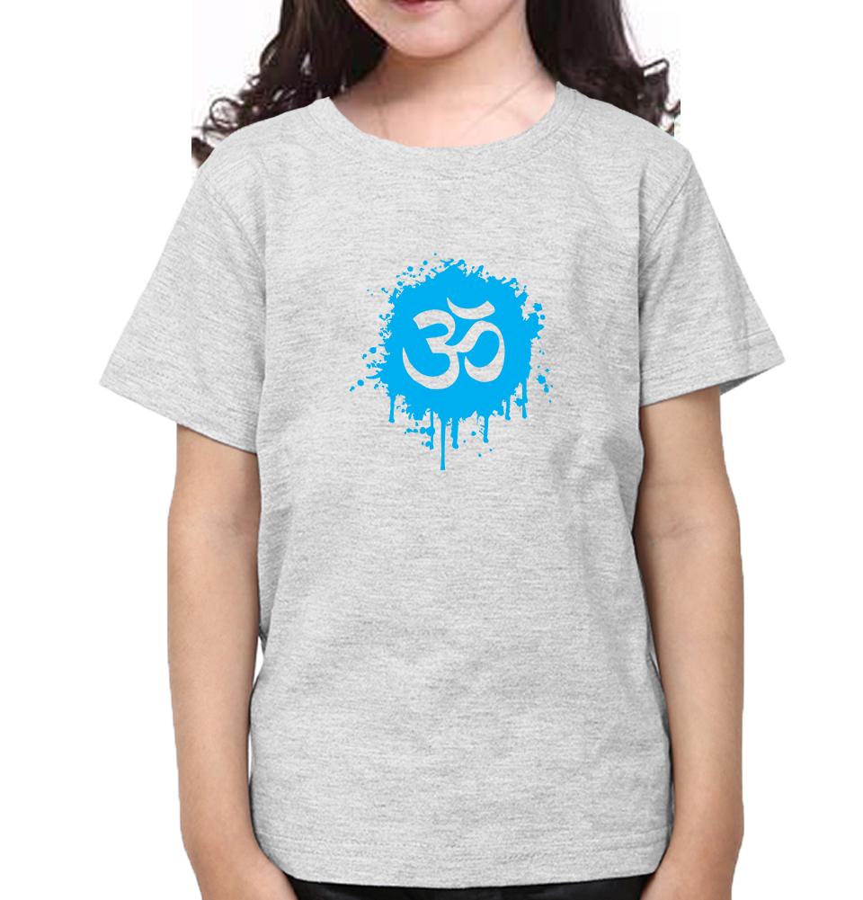 Hindi Om Half Sleeves T-Shirt For Girls -FunkyTeesClub