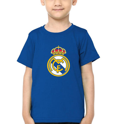 Real Madrid Half Sleeves T-Shirt for Boy-FunkyTeesClub