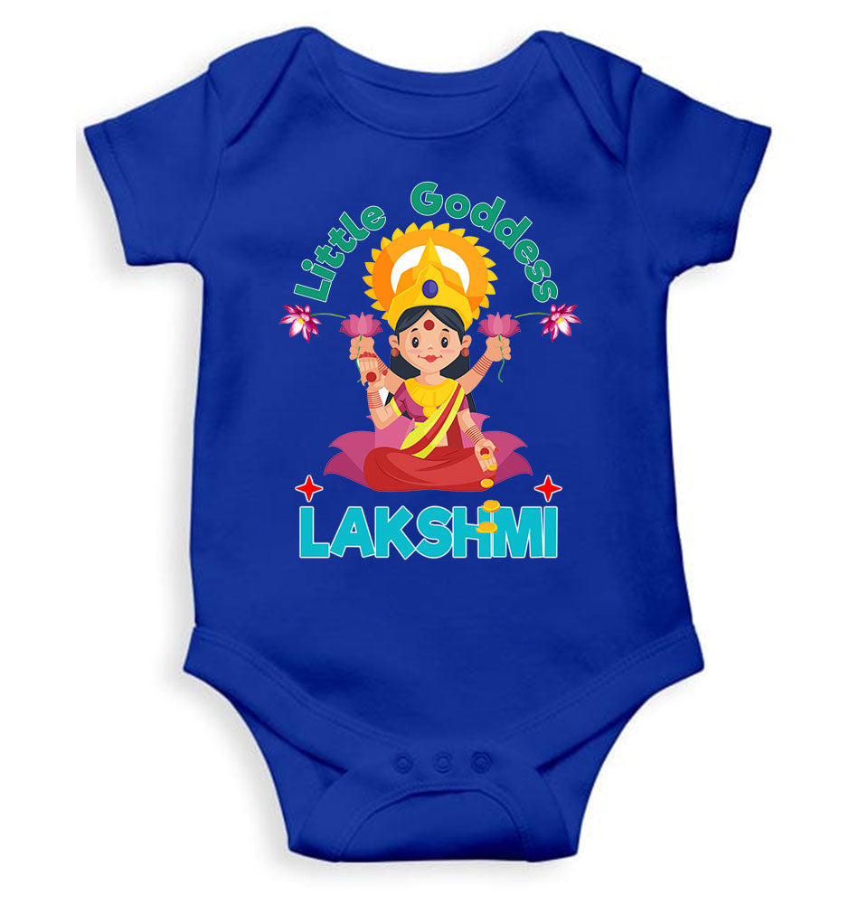 Custom Name Little Goddess Navratri Rompers for Baby Girl- FunkyTeesClub