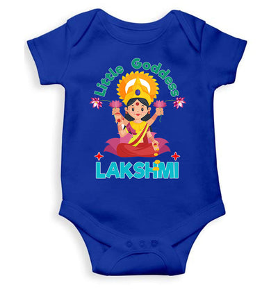 Custom Name Little Goddess Navratri Rompers for Baby Girl- FunkyTeesClub