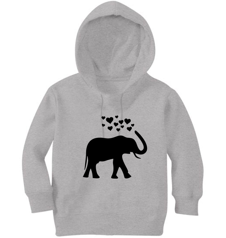 Elephant Hearts Girl Hoodies-FunkyTeesClub