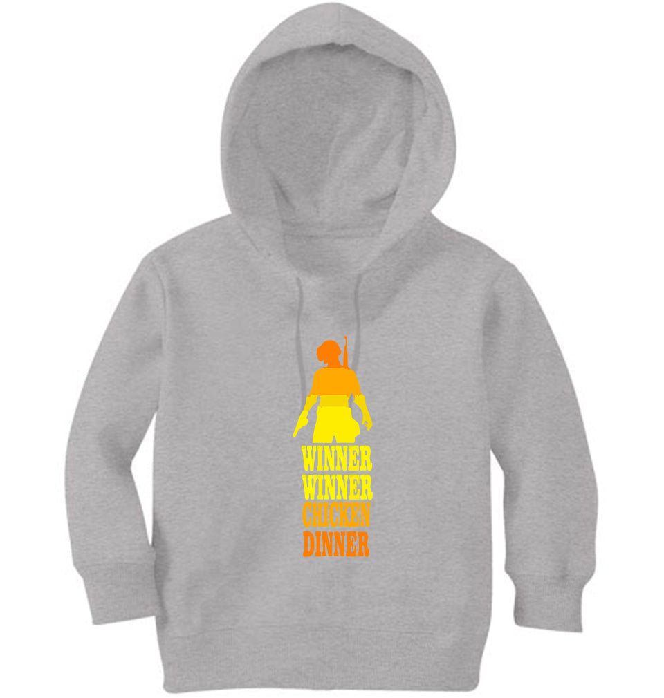 PUBG Winner Winner Chicken Dinner Girl Hoodies-FunkyTeesClub