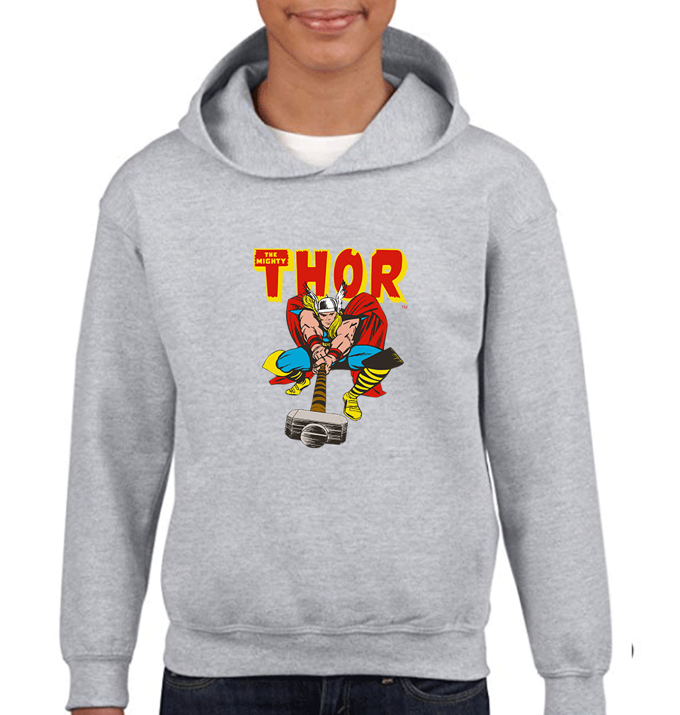 The Mighty Thor Boy Hoodies-FunkyTeesClub