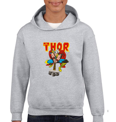 The Mighty Thor Boy Hoodies-FunkyTeesClub