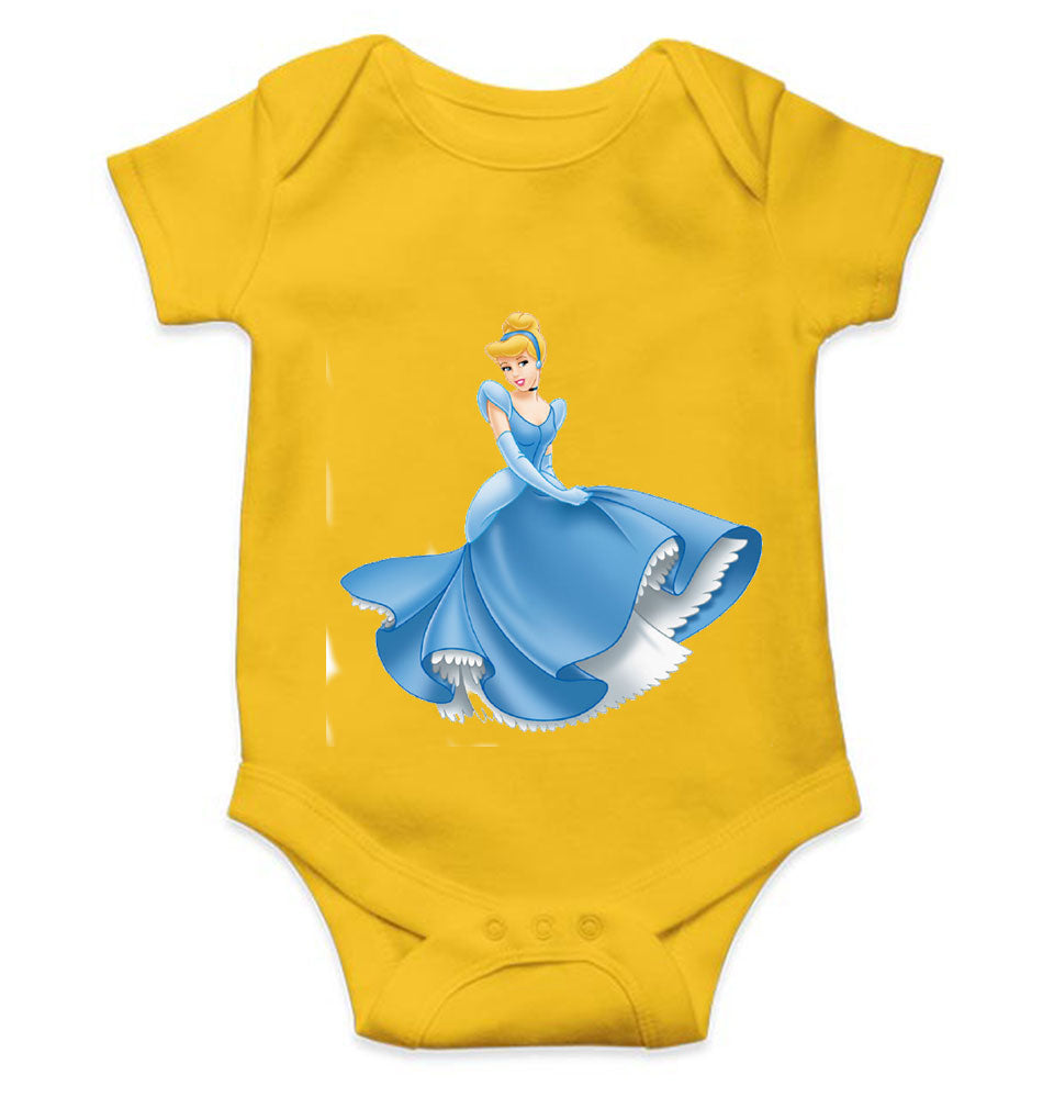 Princess Cartoon Rompers for Baby Girl- FunkyTeesClub
