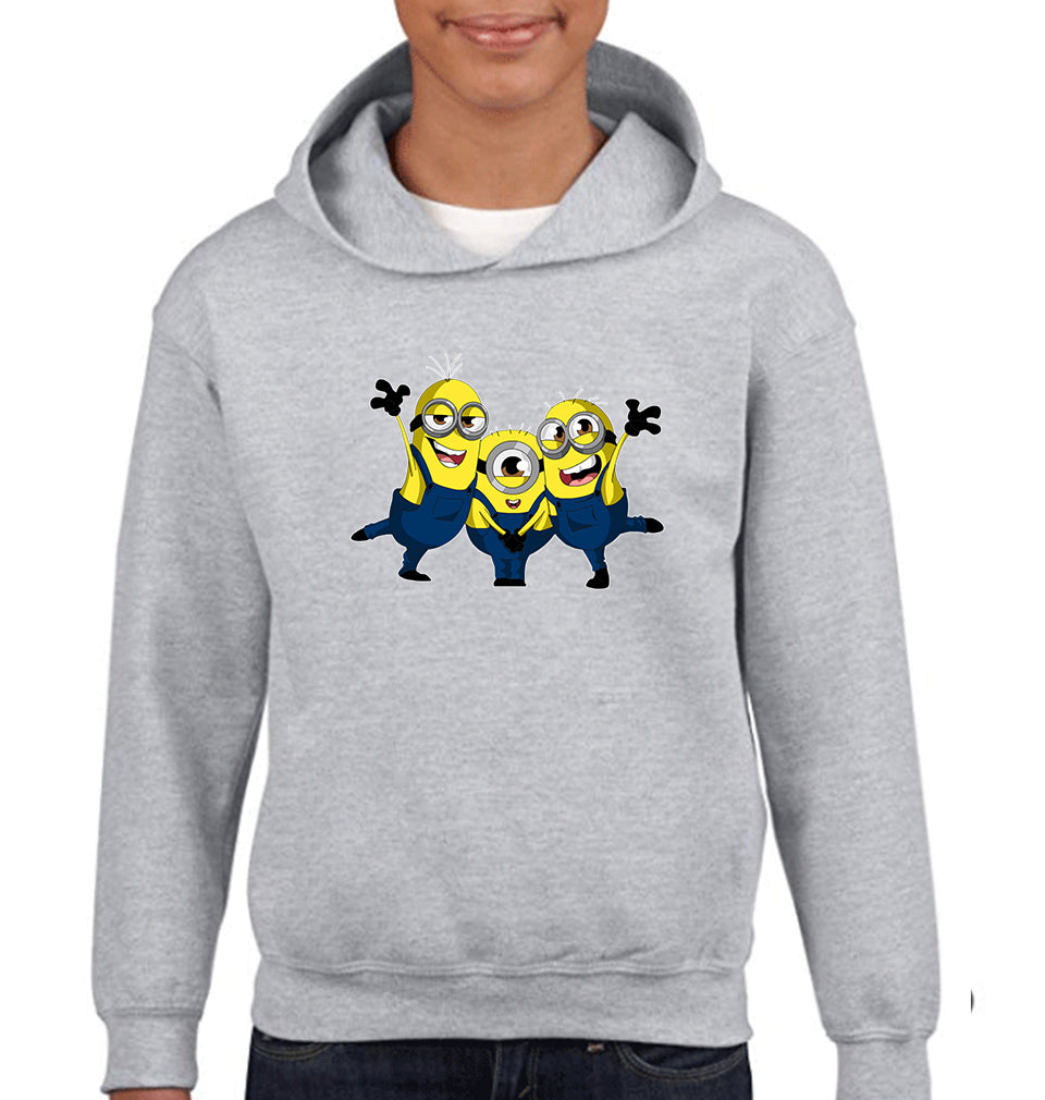 Minion Hurrey Boy Hoodies-FunkyTeesClub