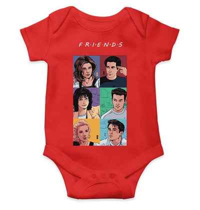 Friends Web Series Rompers for Baby Boy- FunkyTeesClub