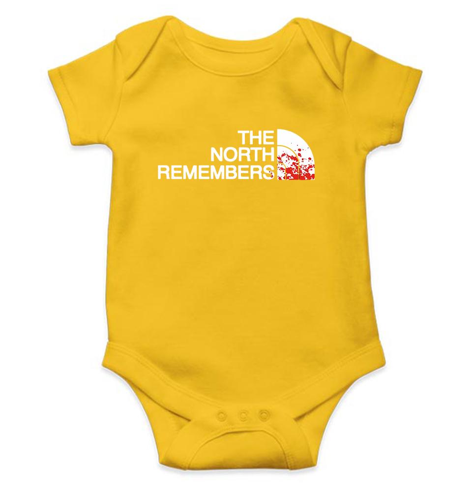 GOT Game Of Thrones North Remembers Rompers for Baby Girl- FunkyTeesClub