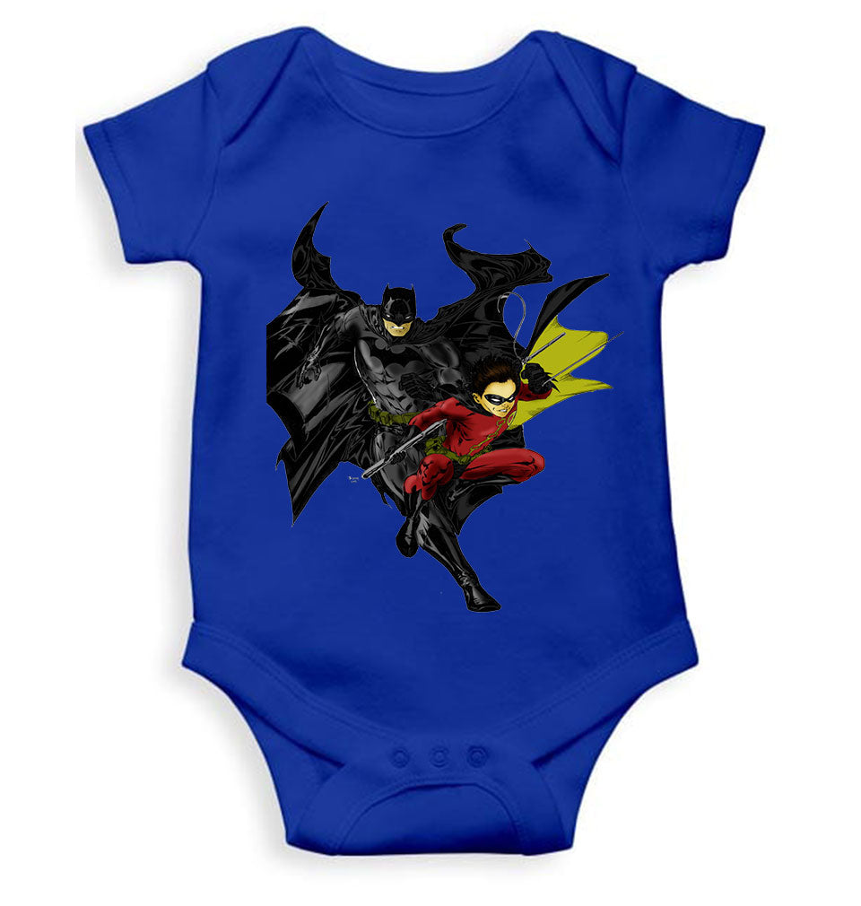 Superhero Cartoon Rompers for Baby Girl- FunkyTeesClub