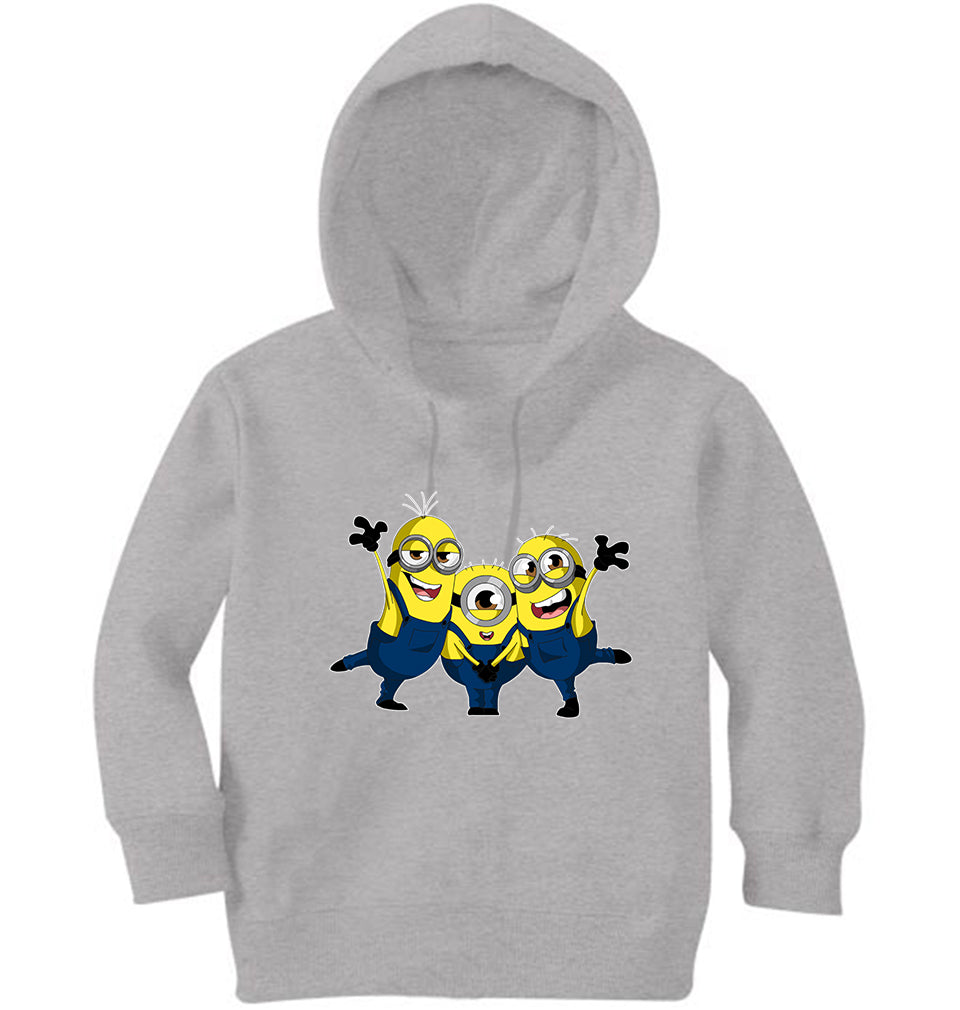 Minion Hurrey Girl Hoodies-FunkyTeesClub