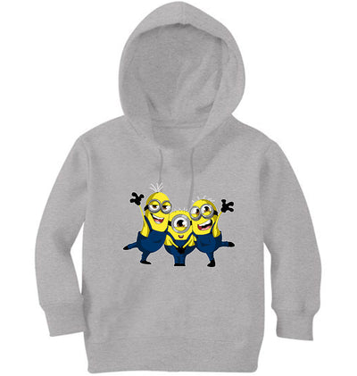 Minion Hurrey Girl Hoodies-FunkyTeesClub