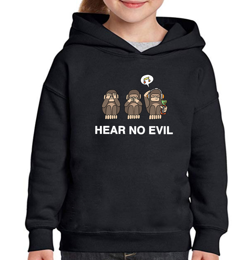 Hear no evil Girl Hoodies-FunkyTeesClub