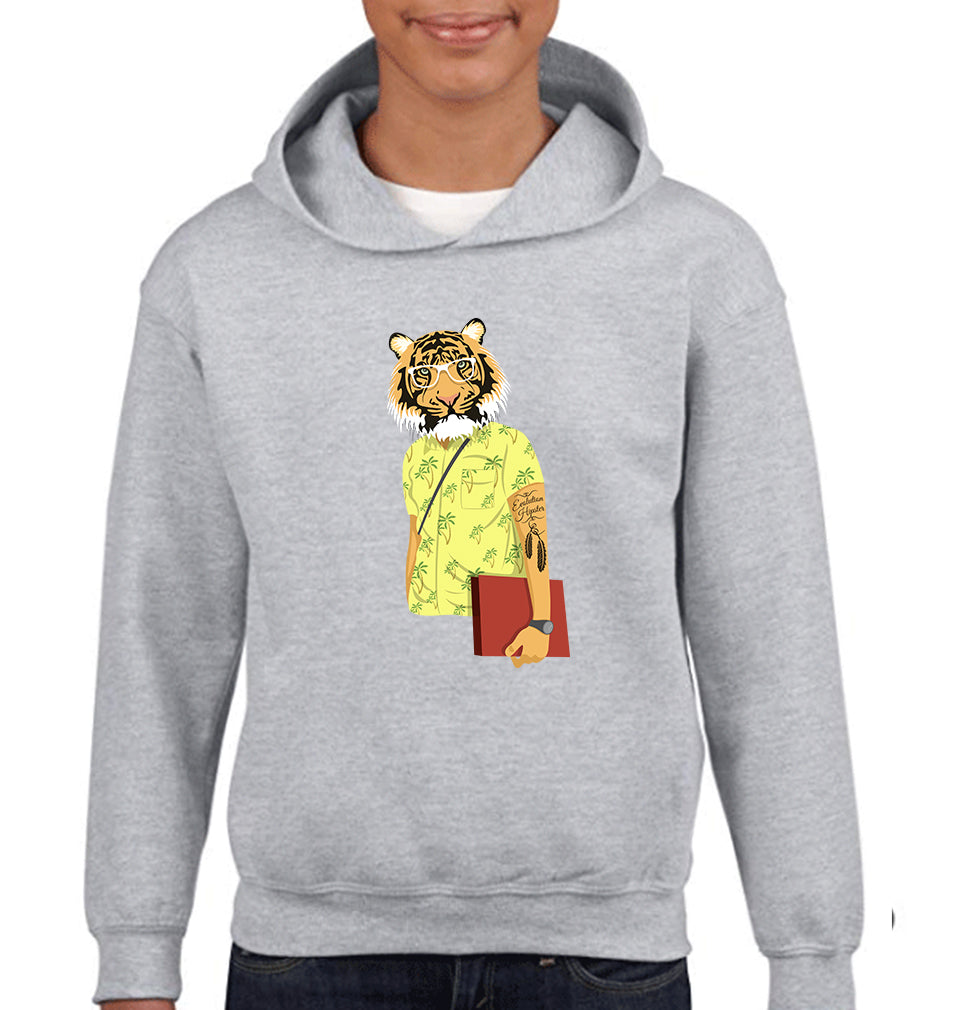 TIGER Boy Hoodies-FunkyTeesClub