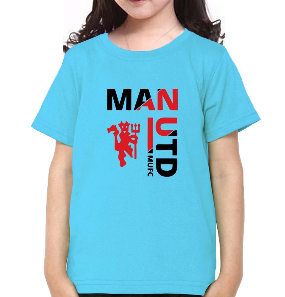 Manchester United Half Sleeves T-Shirt For Girls -FunkyTeesClub