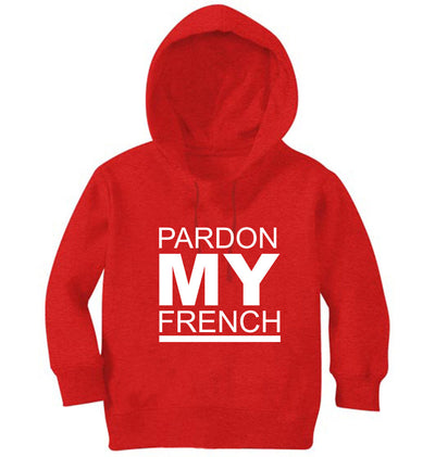 Pardon My French Girl Hoodies-FunkyTeesClub